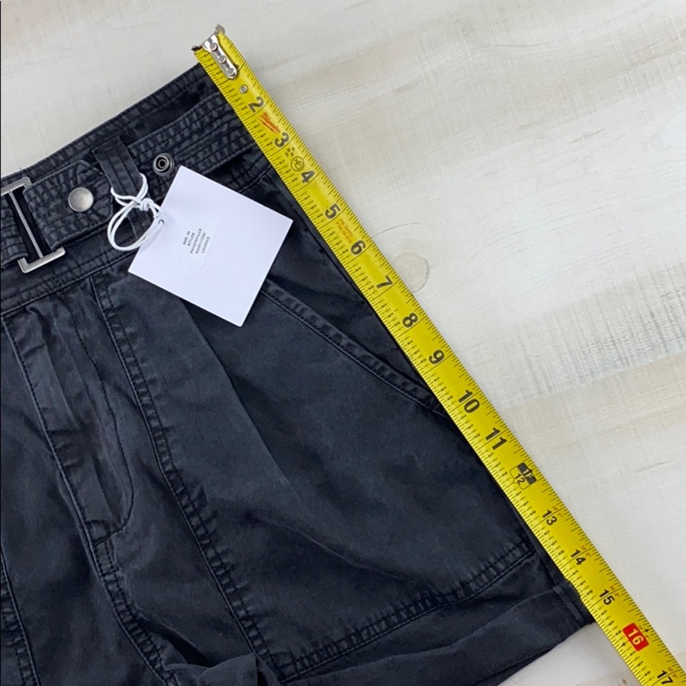 PISTOLA Arita Short in Licorice Highwaist Belted - Picture 8 of 15
